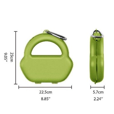 SaharaCase Travel Carry Case for Apple AirPods Max, Matte Green (HP00012)