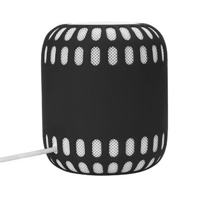 SaharaCase Silicone Sleeve Case for Apple HomePod, Black (HP00019)