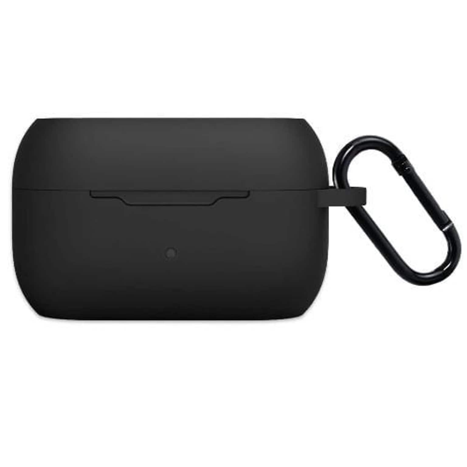 SaharaCase Silicone Case for Jabra Elite 85t Earbuds, Black (HP00023)