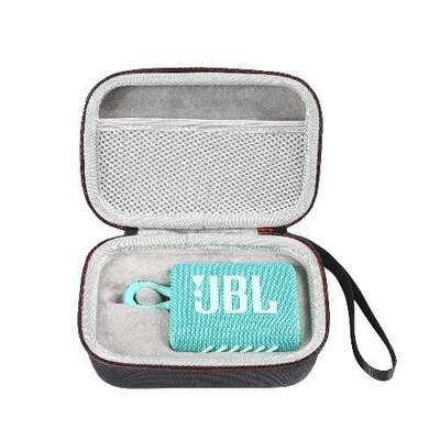 SaharaCase Carrying Case for JBL Go3, Black (HP00029)