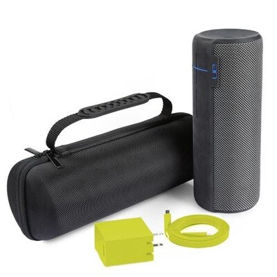 SaharaCase Travel Carrying Case for Ultimate Ears MEGABOOM LE Bluetooth Speaker, Black (HP00034)