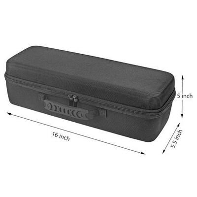 SaharaCase Travel Carry Case for Sony SRS-XB43 Bluetooth Speaker, Black (HP00037)