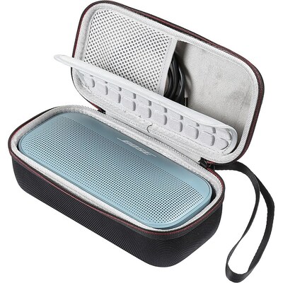 SaharaCase Travel Carry Case for Bose SoundLink Flex Portable Bluetooth Speaker, Black (HP00044)