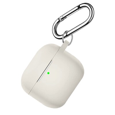 SaharaCase Silicone Case for Apple AirPods 3 (3rd Generation 2021), Glow White (HP00075)