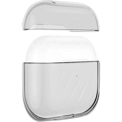 SaharaCase Hybrid Flex Series Case for Apple AirPods 3 (3rd Generation), Transparent Black (HP00078)