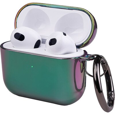 SaharaCase Hybrid Flex Case for Apple AirPods 3, 3rd Generation, Aurora Blue (HP00085)