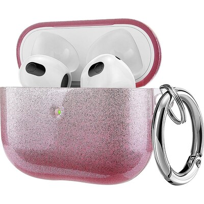 SaharaCase Sparkle Series Case for Apple AirPods 3 (3rd Generation), Pink (HP00088)