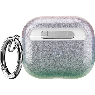 SaharaCase Sparkle Series Case for Apple AirPods 3 (3rd Generation), Blue/Green (HP00089)