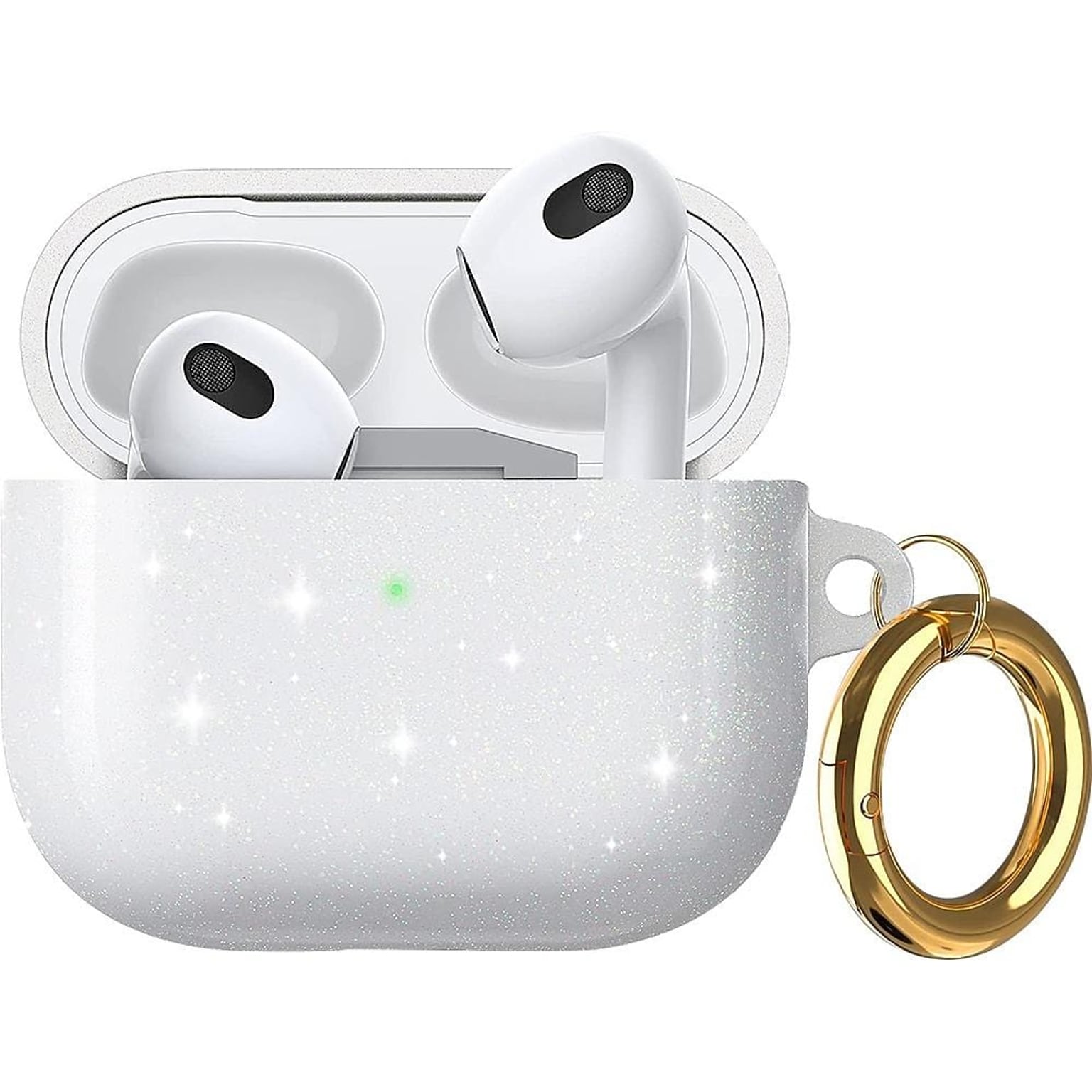SaharaCase Sparkle Series Case for Apple AirPods 3 (3rd Generation), Clear (HP00090)
