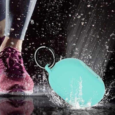 SaharaCase Case for Beats by Dr. Dre Studio Buds, Aqua Glow (HP00103)