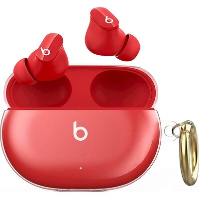 SaharaCase Hybrid Flex Case for Beats by Dr. Dre, Beats Studio Buds, Transparent Pink (HP00106)