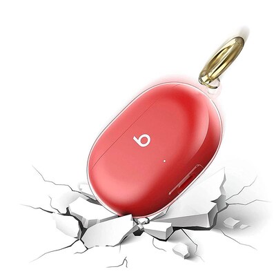 SaharaCase Hybrid Flex Case for Beats by Dr. Dre, Beats Studio Buds, Transparent Pink (HP00106)