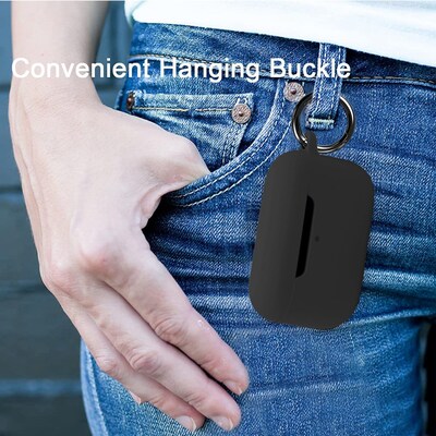 SaharaCase Case for Amazon Echo Buds, Black (HP00114)