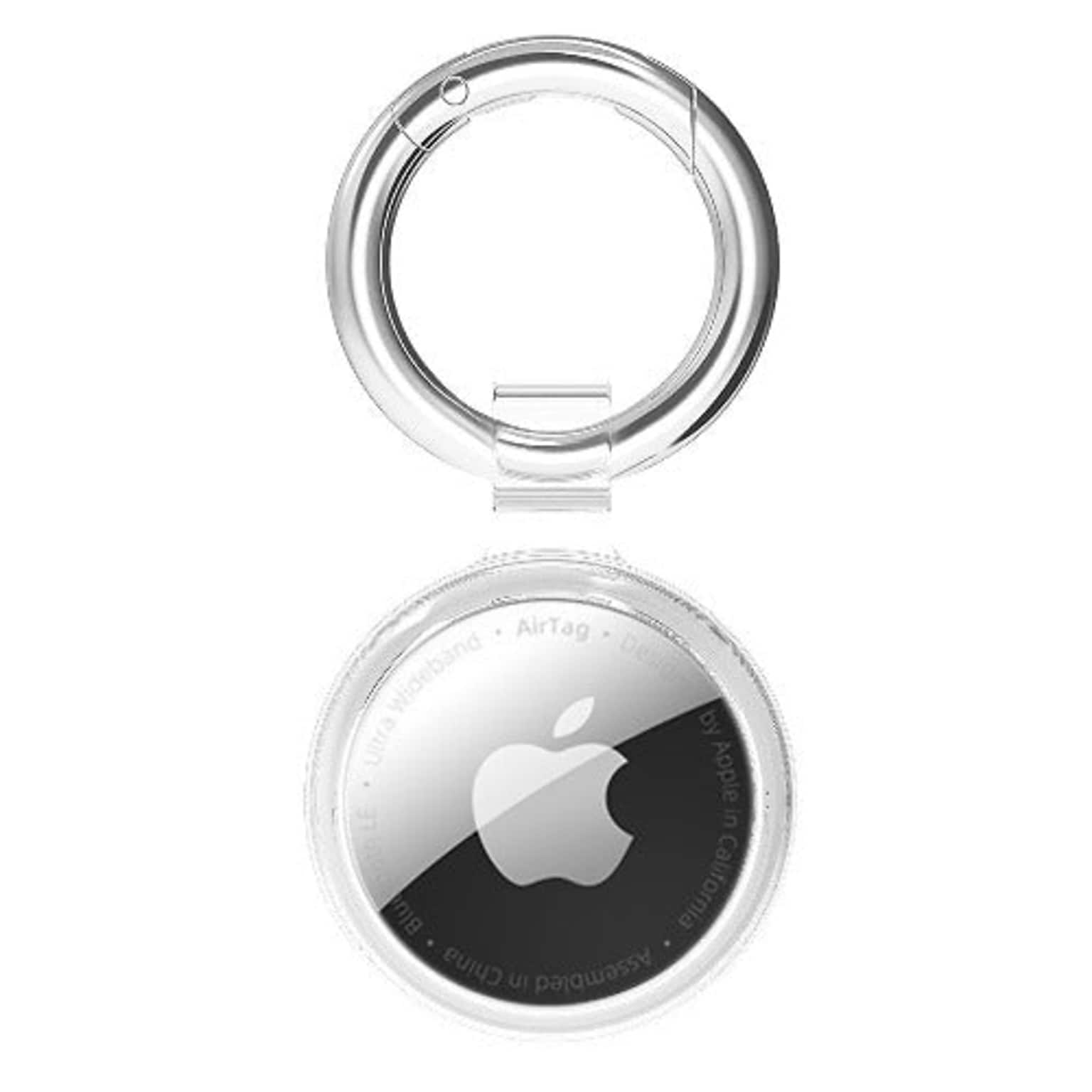 SaharaCase Hybrid Flex Case for Apple AirTag, Clear (AT00009)