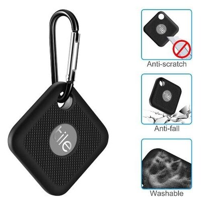 SaharaCase Silicone Case for Tile Pro, Black (AT00026)