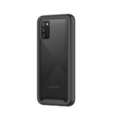SaharaCase GRIP Series Case for Samsung Galaxy A02s, Black (CP00067)