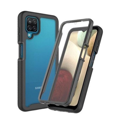 SaharaCase GRIP Series Case for Samsung Galaxy A12, Black (CP00072)