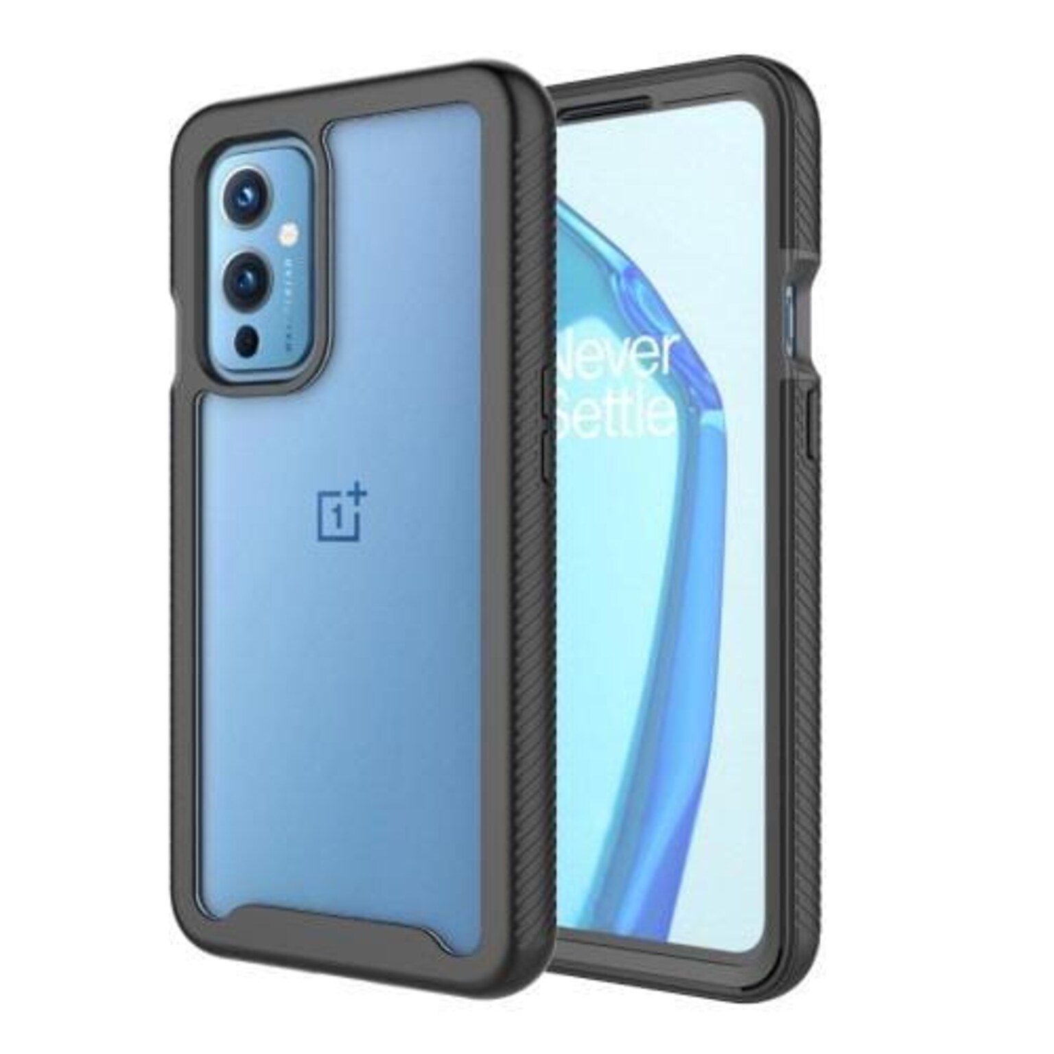 SaharaCase Grip Series Case for OnePlus 9, Black (CP00080)