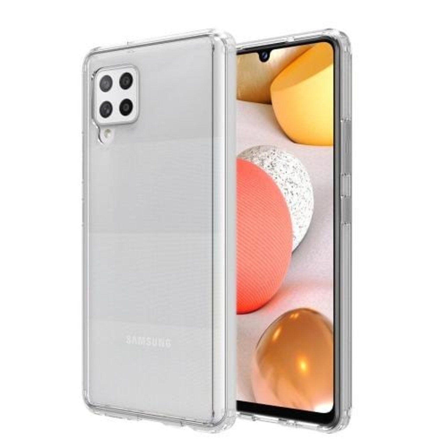 SaharaCase Hard Shell Series Case for Samsung Galaxy A42 5G, Clear (CP00083)