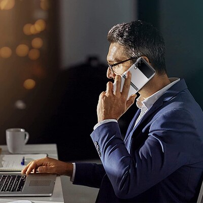 SaharaCase Hard Shell Series Case for Samsung Galaxy Z Flip3 5G, Clear (CP00098)