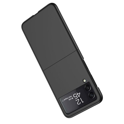 SaharaCase Hard Shell Silicone Case for Samsung Galaxy Z Flip3 5G, Black (CP00099)