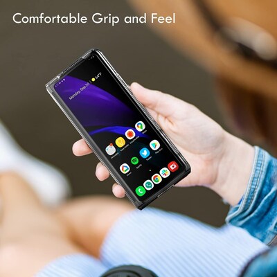 SaharaCase Hard Shell Series Case for Samsung Galaxy Z Fold3 5G, Clear (CP00106)