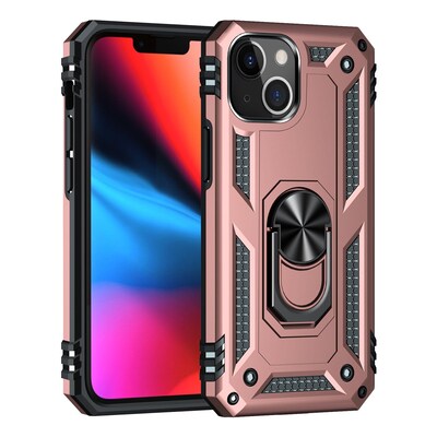 SaharaCase Kickstand with Belt Clip Case for Apple iPhone 13 Mini, Rose Gold (CP00118)