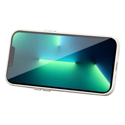 SaharaCase FingerGrip Series Case with Strap for Apple iPhone 13 Pro, White (CP00156)