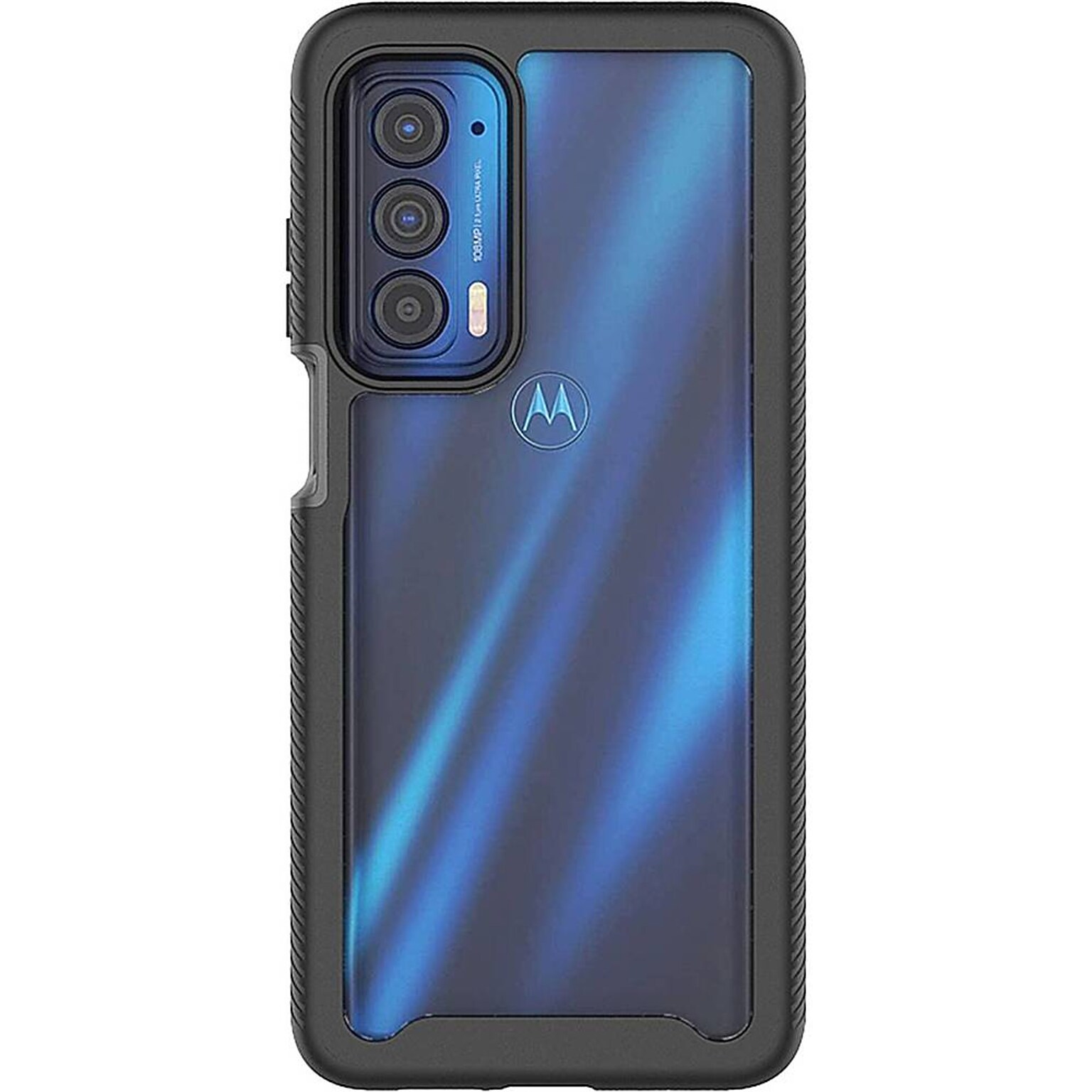 SaharaCase GRIP Series Case for Motorola Edge (2021), Black (CP00172)