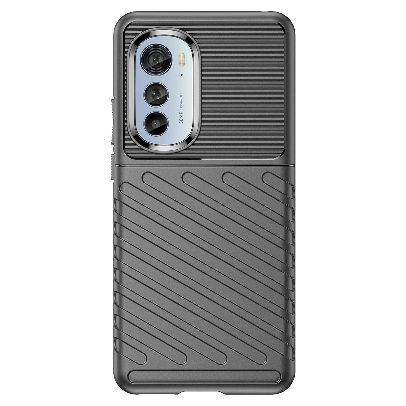 SaharaCase Black Series Case for Motorola Edge (2022), Black (CP00174)