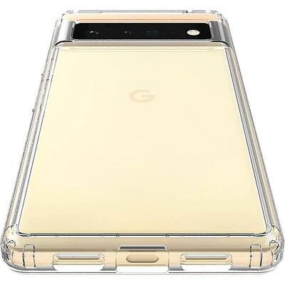 SaharaCase Hybrid-Flex Hard Shell Series Case for Google Pixel 6 Pro, Clear (CP00184)