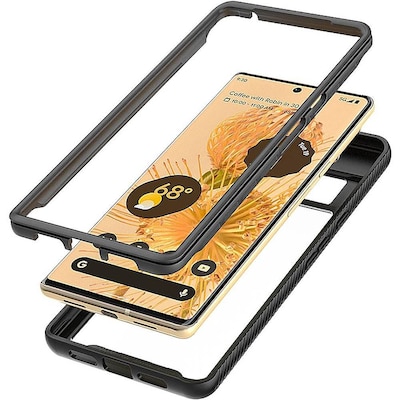 SaharaCase GRIP Series Case for Google Pixel 6 Pro, Black (CP00185)