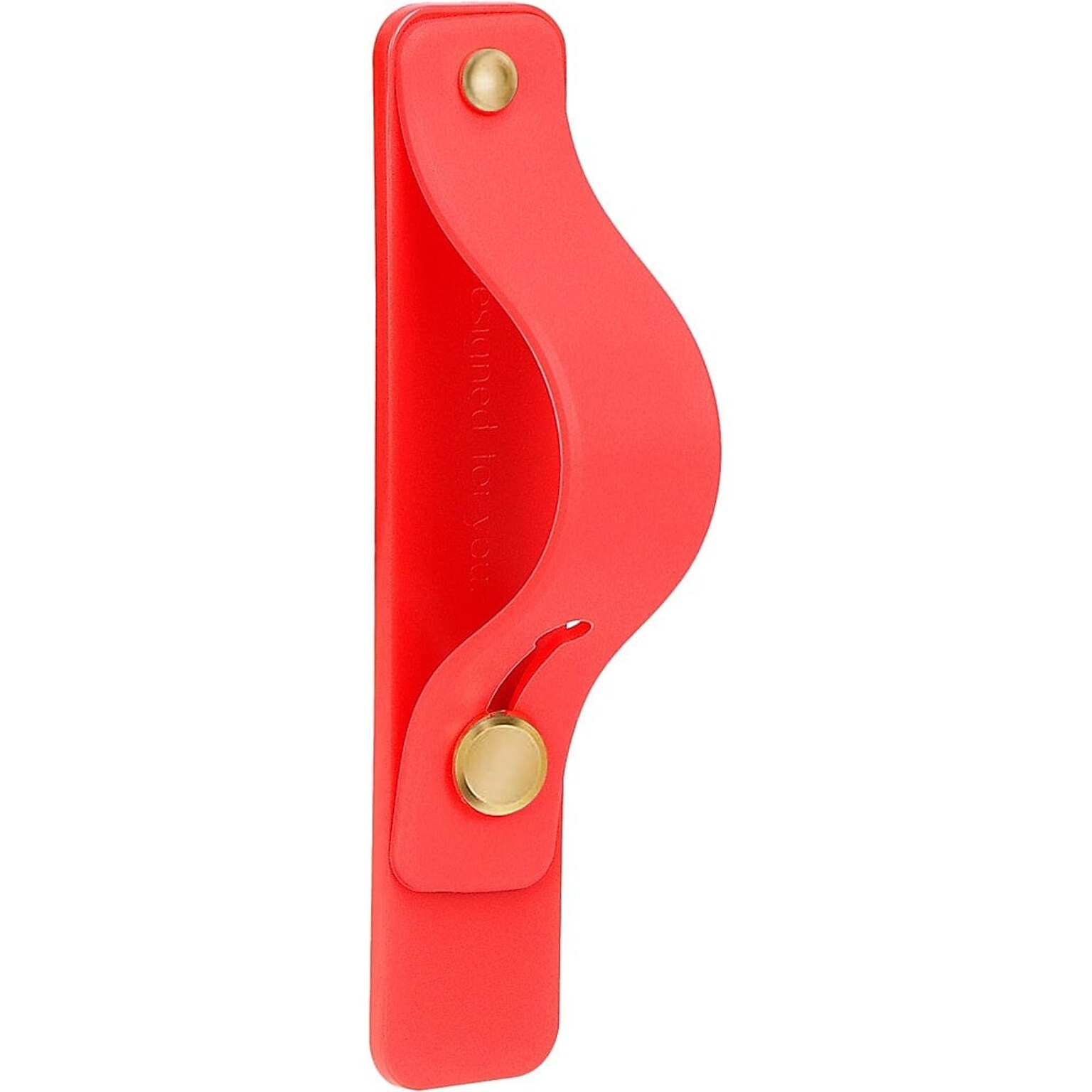 SaharaCase FingerGrip Cell Phone Holder Strap for Most Cell Phones, Red (CP00193)