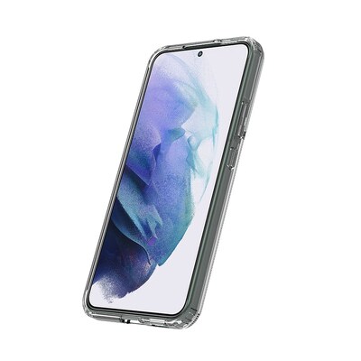 SaharaCase Hybrid-Flex Hard Shell Case for Samsung Galaxy S22+, Clear/Rose Gold (CP00207)