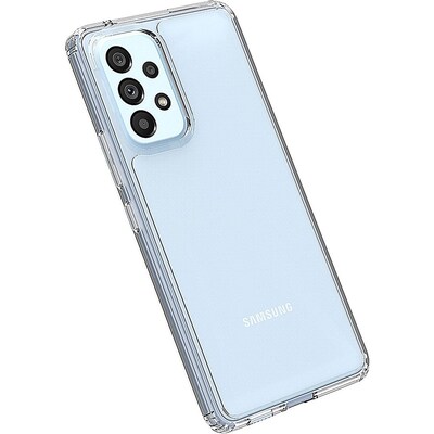 SaharaCase Hybrid-Flex Hard Shell Case for Samsung Galaxy A53 5G, Clear (CP00220)