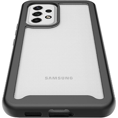 SaharaCase GRIP Series Case for Samsung Galaxy A53 5G, Black/Clear (CP00222)