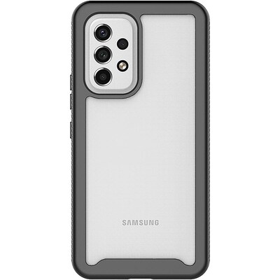 SaharaCase GRIP Series Case for Samsung Galaxy A53 5G, Black/Clear (CP00222)