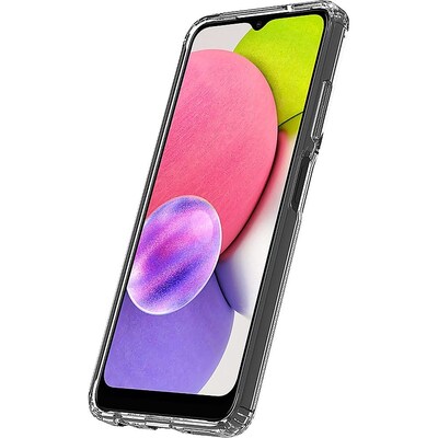 SaharaCase Hybrid-Flex Hard Shell Case for Samsung Galaxy A03 and Galaxy A03s, Clear (CP00235)