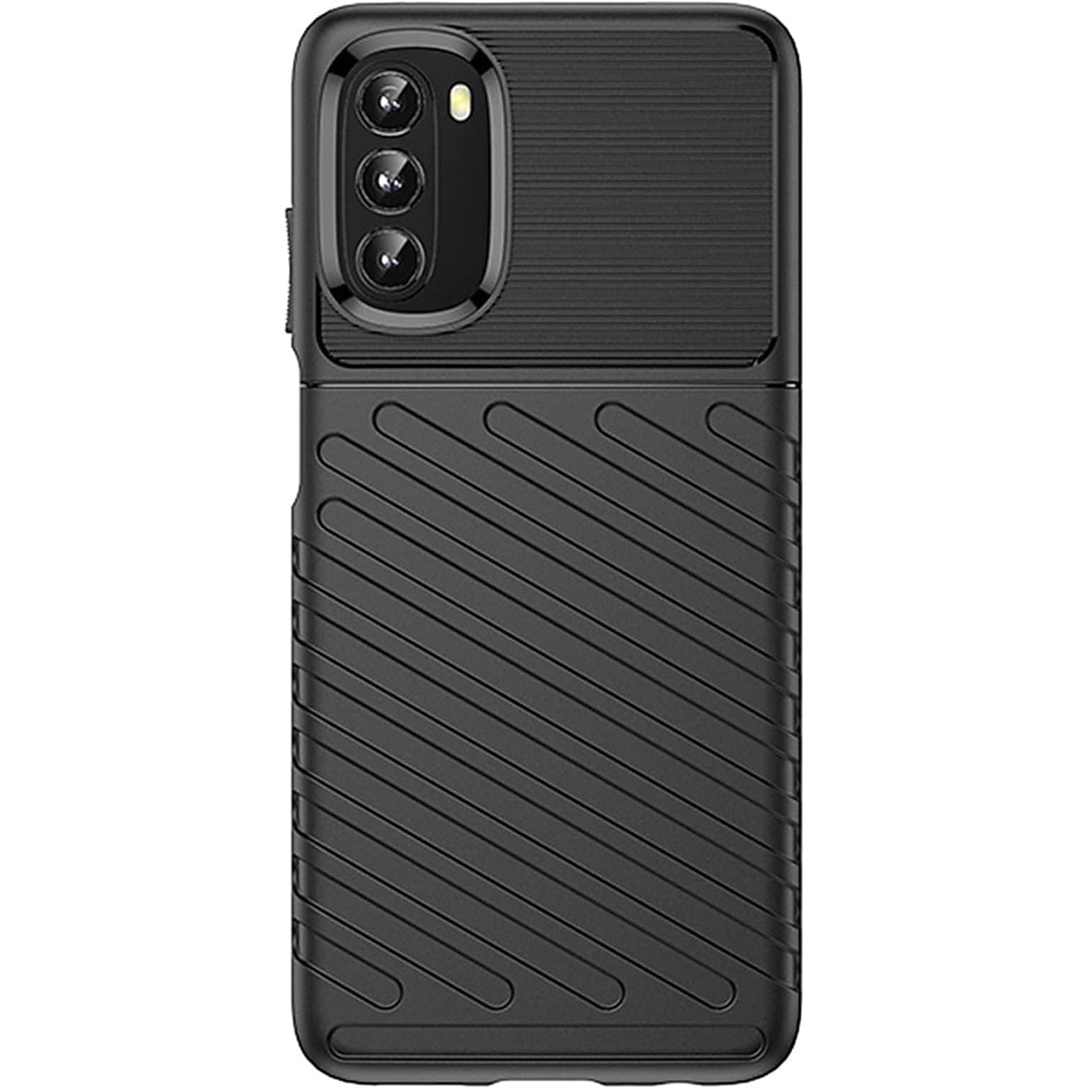 SaharaCase Anti-Slip Series Case for Motorola Moto G 5G (2022), Black (CP00241)