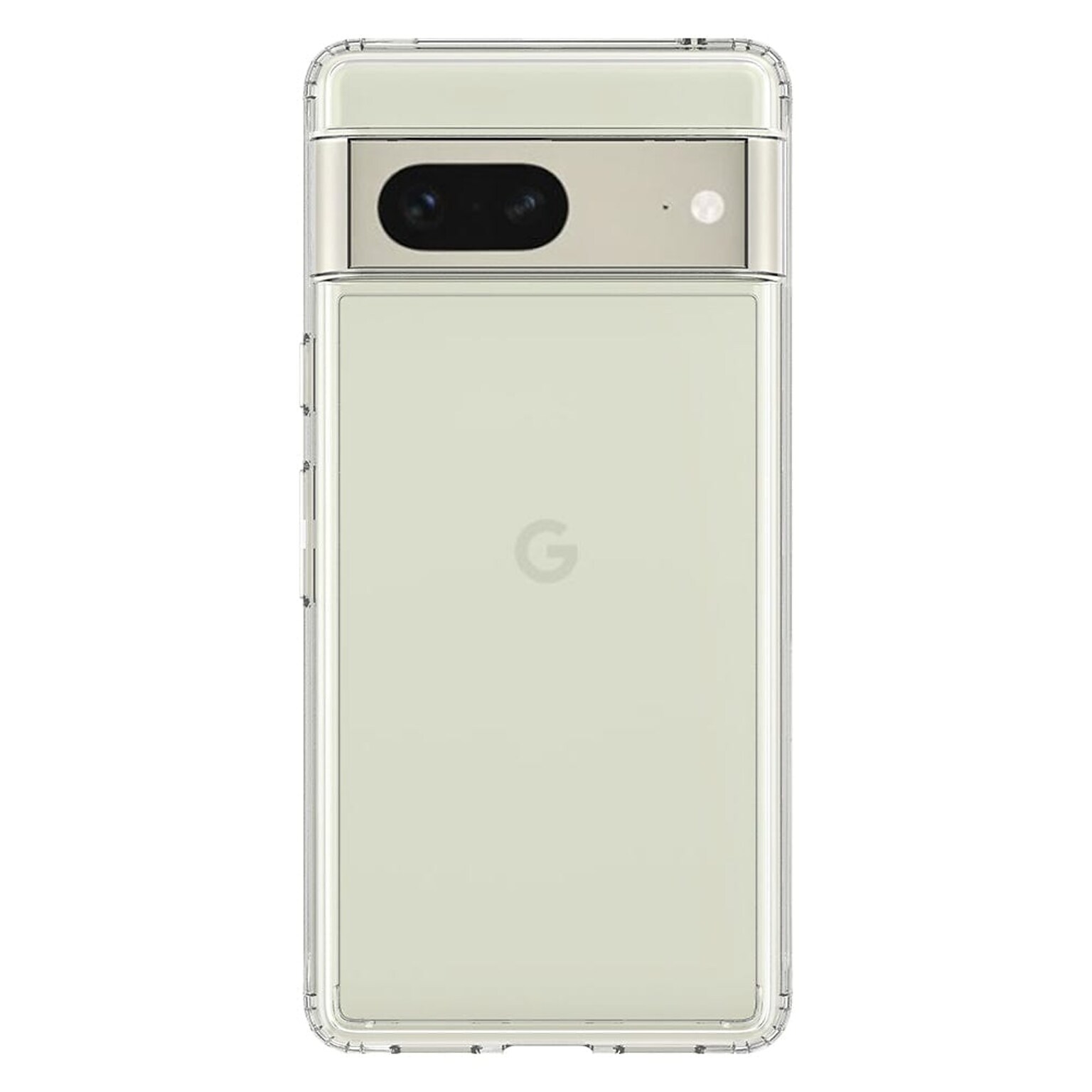 SaharaCase Hybrid-Flex Hard Shell Case for Google Pixel 7, Clear (CP00377)