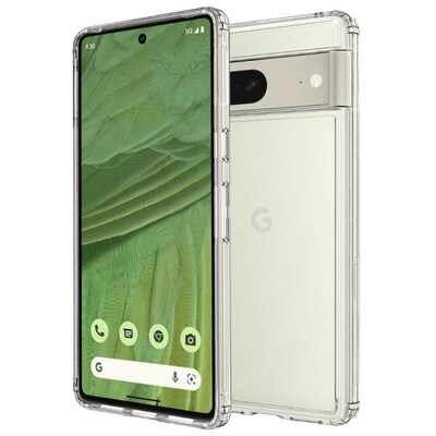 SaharaCase Hybrid-Flex Hard Shell Case for Google Pixel 7, Clear (CP00377)