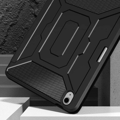 SaharaCase Heavy Duty Folio Case for iPad 11'' (A16) and iPad 10.9" (10th Gen), Black (TB00276)