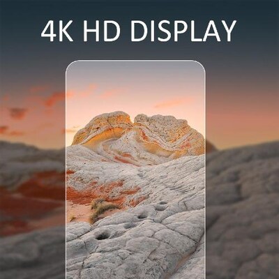 SaharaCase ZeroDamage Tempered Glass Screen Protector for OnePlus Nord N100, Clear (ZD00006)