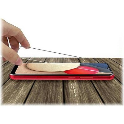 SaharaCase ZeroDamage Ultra Strong+ Tempered Glass Screen Protector for Samsung Galaxy A02 and A02s, Clear, 2/Pack (ZD00010)