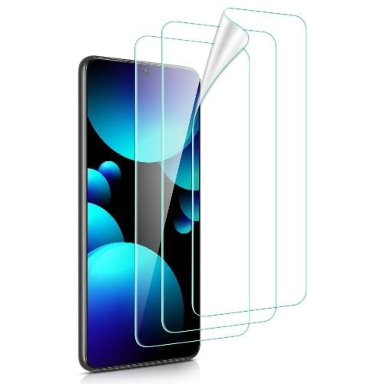 SaharaCase ZeroDamage Flexon Film Screen Protector for Samsung Galaxy S21 5G Clear, 3/Pack (ZD00014)