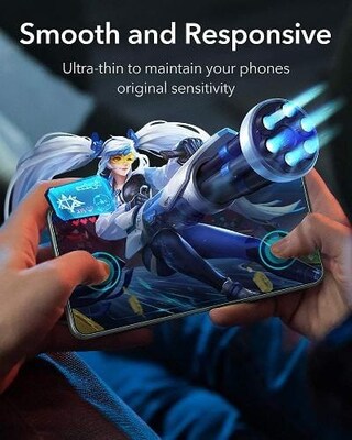 SaharaCase ZeroDamage Flexon Film Screen Protector for Samsung Galaxy S21 5G Clear, 3/Pack (ZD00014)