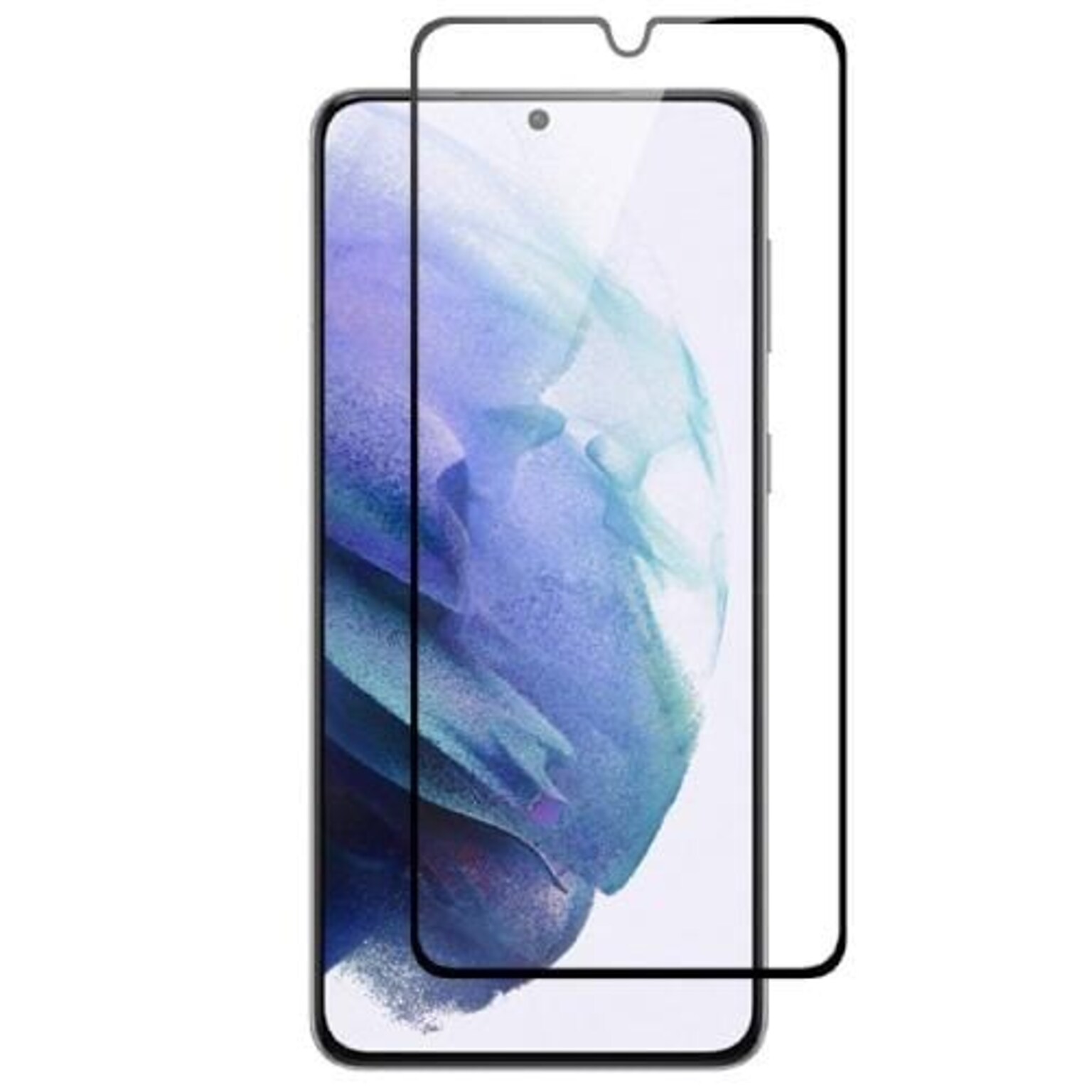 SaharaCase ZeroDamage HD Glass Screen Protector for Samsung Galaxy S21+ 5G, Clear (ZD00016)