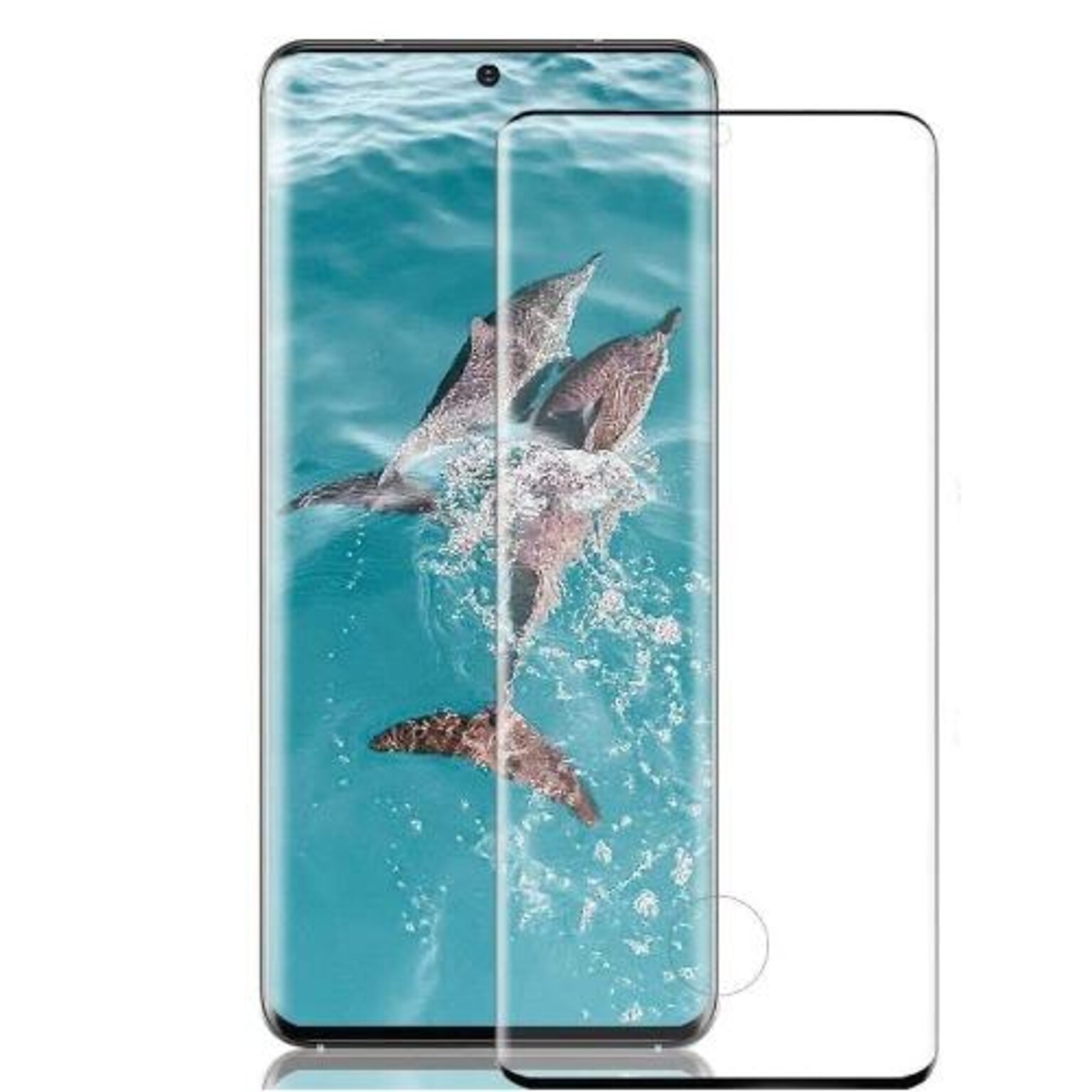 SaharaCase ZeroDamage Clear Samsung Galaxy S21 Ultra Tempered Glass Screen Protector (ZD00019)