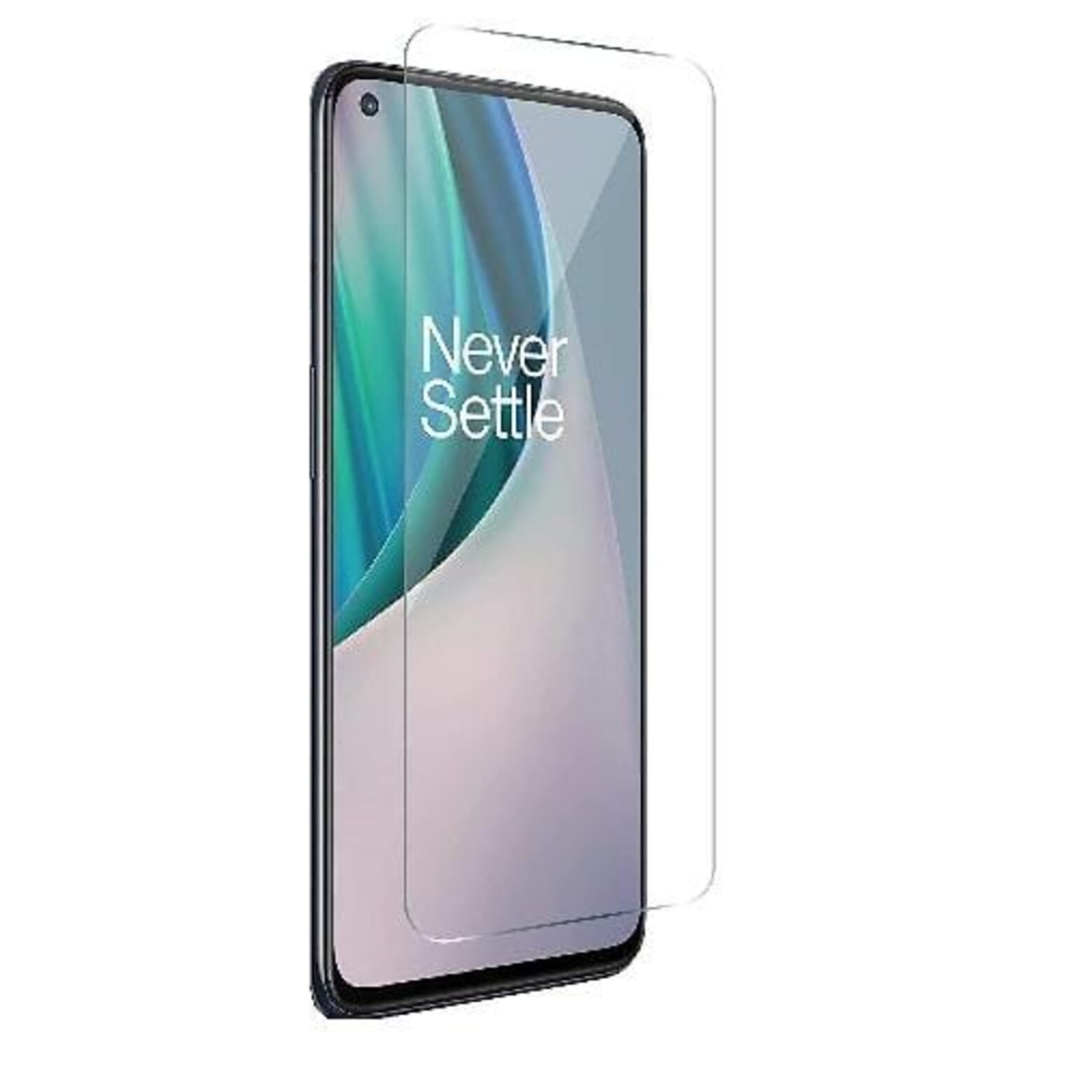 SaharaCase ZeroDamage HD Glass Screen Protector for OnePlus Nord N200, Clear (ZD00033)