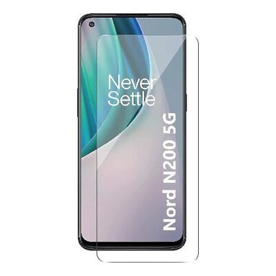 SaharaCase ZeroDamage HD Glass Screen Protector for OnePlus Nord N200, Clear (ZD00033)
